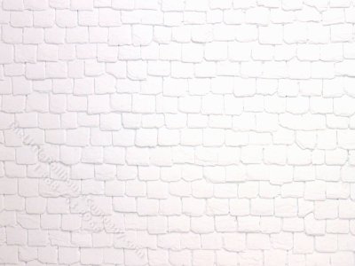 (image for) 1/2" Slate Roof Plastic Veneer Sheet for Dollhouses