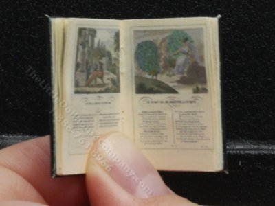 (image for) Miniature Book: 'Fables de la Fontaine'