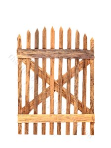 (image for) Picket Fence Gate for Dollhouses