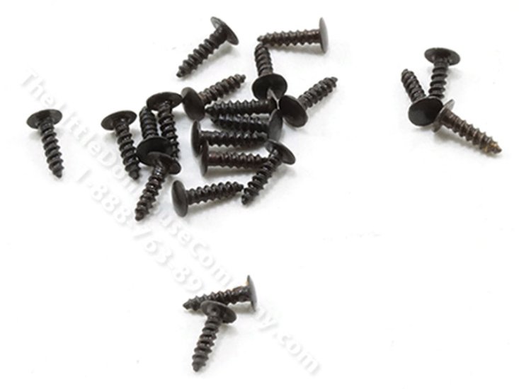 (image for) Oil-Rubbed Bronze Mini Nails for Dollhouses, 1/8", 100/pkg.