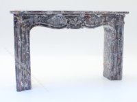 (image for) Miniature Louis XV Antique Marble Fireplace for Dollhouses