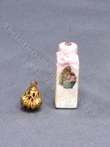 (image for) Miniautre Set of Fancy Toiletries for Dollhouses