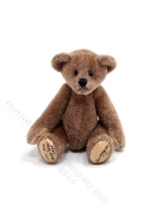 (image for) Miniature Brown Teddy Bear for Dollhouses