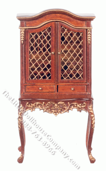 (image for) Miniature Display Cabinet for Dollhouses