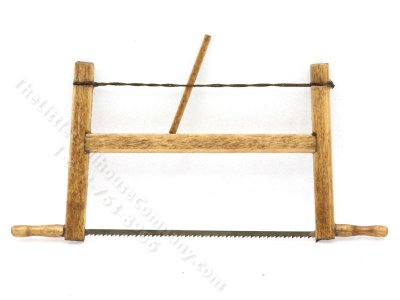 (image for) Handmade Miniature Carpenter's Frame Saw