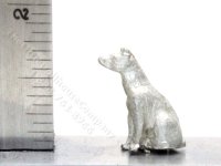 (image for) 1/4" Greyhound Dog for Dollhouses