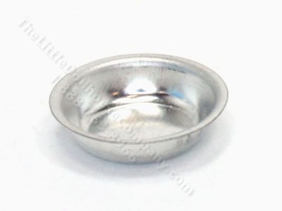 (image for) Miniature Silver Metal Bowl for Dollhouses