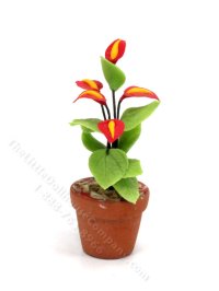 (image for) Miniature Painter's Palette Plant for Dollhouses