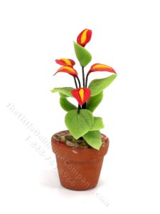 (image for) Miniature Painter's Palette Plant for Dollhouses