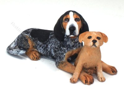 (image for) Miniature Hound and Terrier Friends by Karl Blindheim