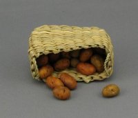 (image for) Miniature Potatoes for Dollhouses