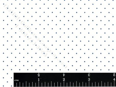 (image for) Navy Polka Dot Pattern Miniature Wallpaper for Dollhouses