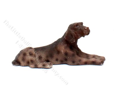 (image for) Dollhouse Scale Model German Pointer Dog
