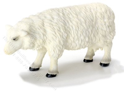 (image for) Miniature Female Sheep for Dollhouses