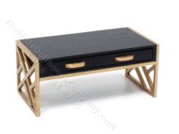 (image for) Modern White Coffe Table by Judith Blondell