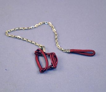 (image for) Dollhouse Scale Model Dog Leash
