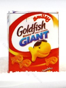 (image for) Miniature Goldfish Crackers Box