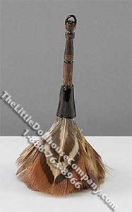 (image for) Dollhouse Scale Model Feather Duster
