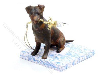 (image for) Miniature Dog Floor Lamp for Dollhouses