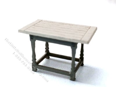 (image for) 1:48 Scale Miniature Dining Table Kit No. 2