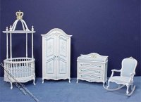 (image for) Prince George Commemorative Nursery Set for Dollhouses