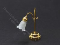 (image for) Miniature Frosted/Brass Marion Table Lamp with Wand