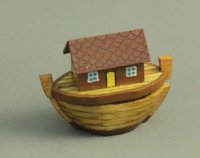 (image for) Dollhouse Miniature Noah's Ark Set
