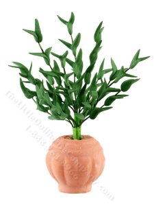 (image for) Miniature Ficus in a Terracotta Pot for Dollhouses