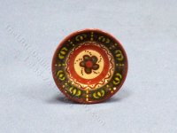 (image for) Miniature Decorative Floral Plate by Jane Graber