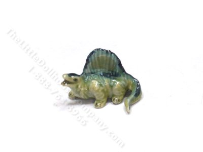 (image for) Miniature Dimetrodon Dinosaur Figurine for Dollhouses