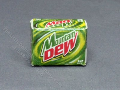 (image for) Dollhouse Miniature Mountain Dew