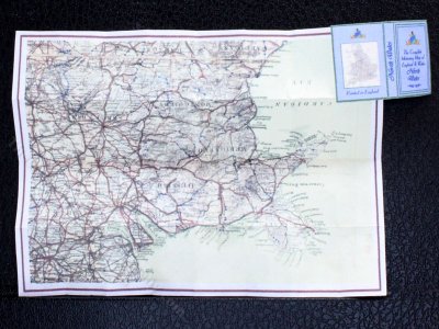 (image for) Miniature Map of North Wales for Dollhouses