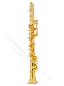 (image for) Miniature 3.15 Inch Sopranino Saxophone for Dollhouses