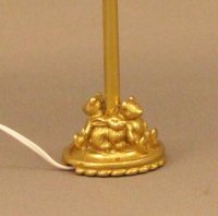 (image for) Dollhouse Scale Model Bear and Rabbit Lamp
