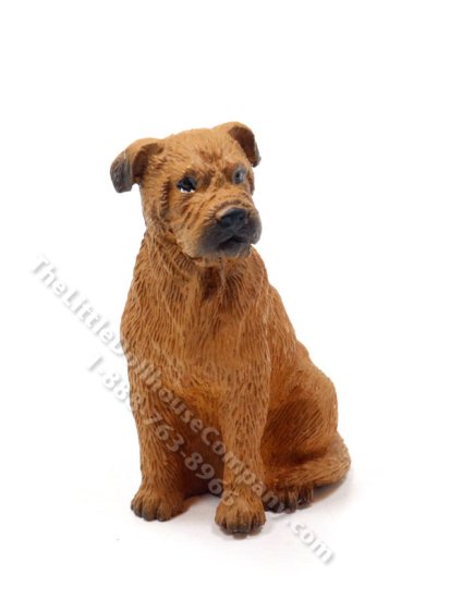 (image for) Miniature Bulmastiff Dog for Dollhouses