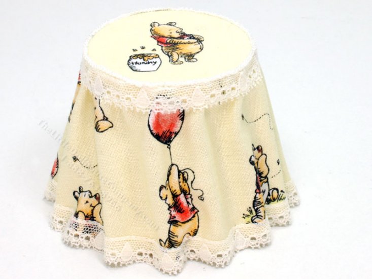 (image for) Circle Table with Winnie The Pooh Tablecloth by Judith Blondell
