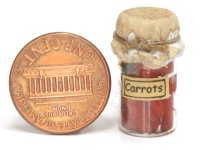(image for) Miniature Carrots in Wax Sealed Glass Jar