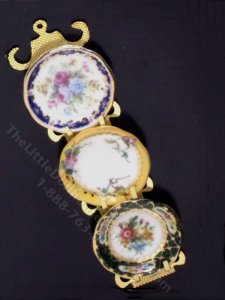 (image for) Miniature Metal Rack with Assorted Plates