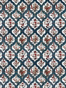 (image for) 1/2" Flower Diamond "Stained Glass" Sheets for Dollhouses
