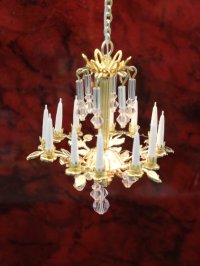(image for) Dollhouse Scale Debussy Chandelier
