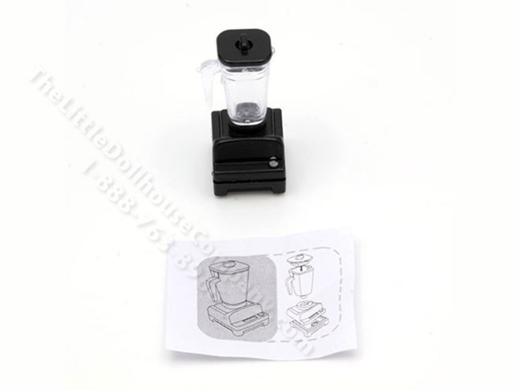 (image for) Miniature Kitchen Blender Kit for Dollhouses