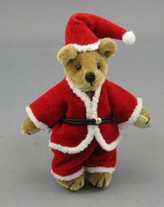 (image for) Dollhouse Miniature Santa Bear