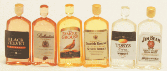 (image for) Miniature Small Bottle (375 ML) of Liquor