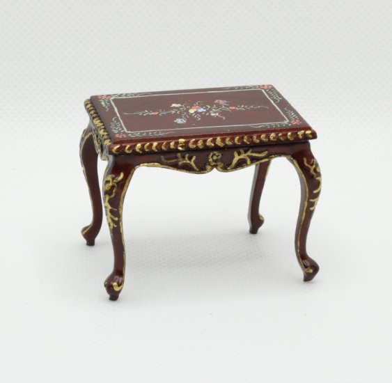 (image for) Miniature Chippendale Tea Table in Mahogany