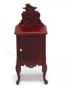 (image for) Miniature Mahogany Art Nouveau Night Stand