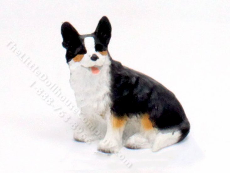 (image for) Miniature Cardigan Welsh Corgi for Dollhouses