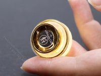 (image for) Miniature LED Frosted Round Ceiling Light w/ Wand for Dollhouse