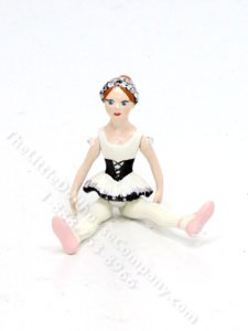 (image for) Miniature Hantel Pewter Ballerina for Dollhouses