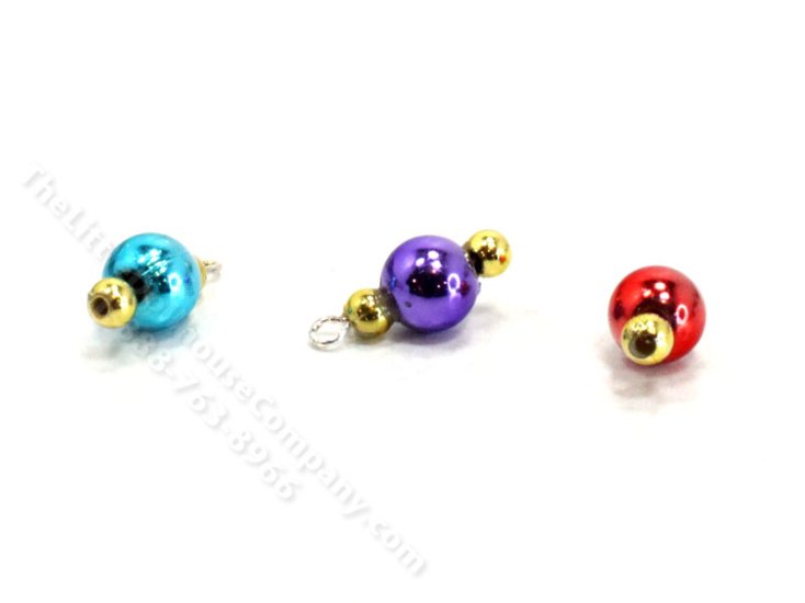 (image for) Miniature Pack of 3 Christmas Ornaments for Dollhouses