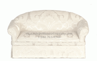 (image for) Miniature Hitchcock Tulip Loveseat for Dollhouses